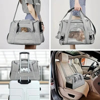 Transportin chat souple grande taille jusqu’à 8 kg – vue principale