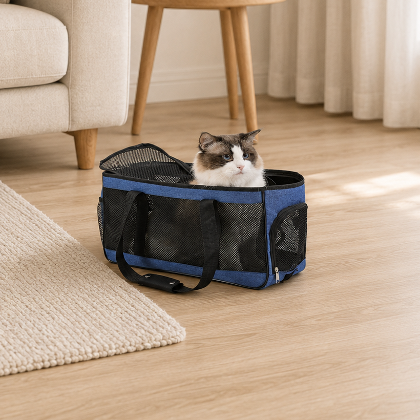 Chat Sac de Transport