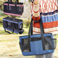 Sac souple chat voyage – confort longue durée, fermeture sécurisée anti-fugue