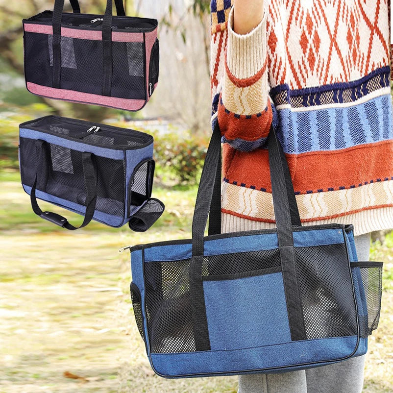 Sac souple chat voyage – confort longue durée, fermeture sécurisée anti-fugue