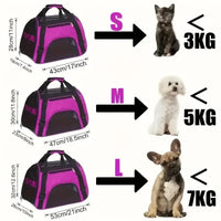 Sac chat pliable – mesh respirant multi-faces ventilation optimale